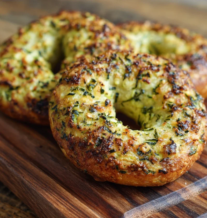 Zucchini Bagels
