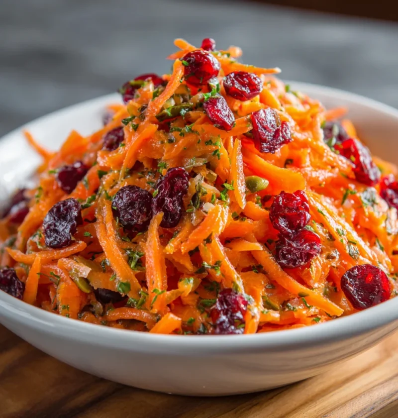 Apple Cranberry Carrot Salad