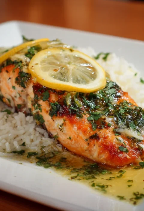 Baked Salmon Lemon