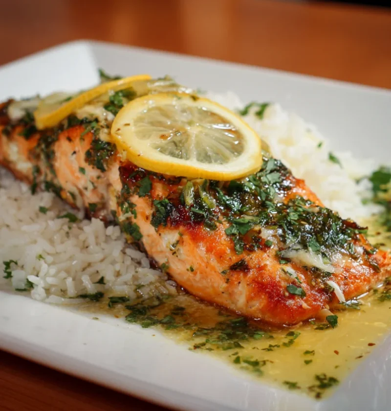 Baked Salmon Lemon