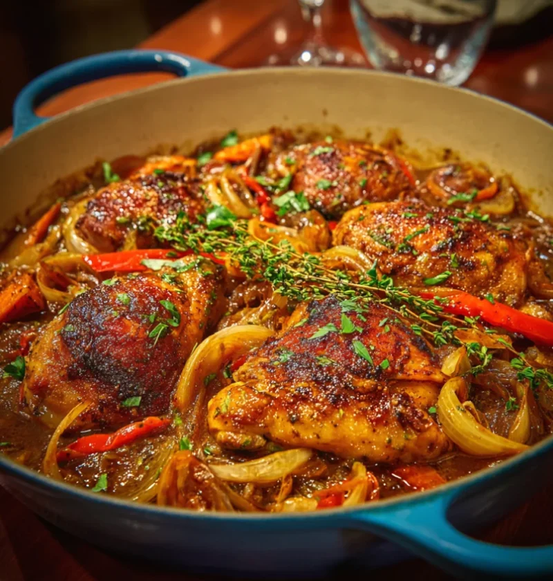 Braised Catalina Chicken