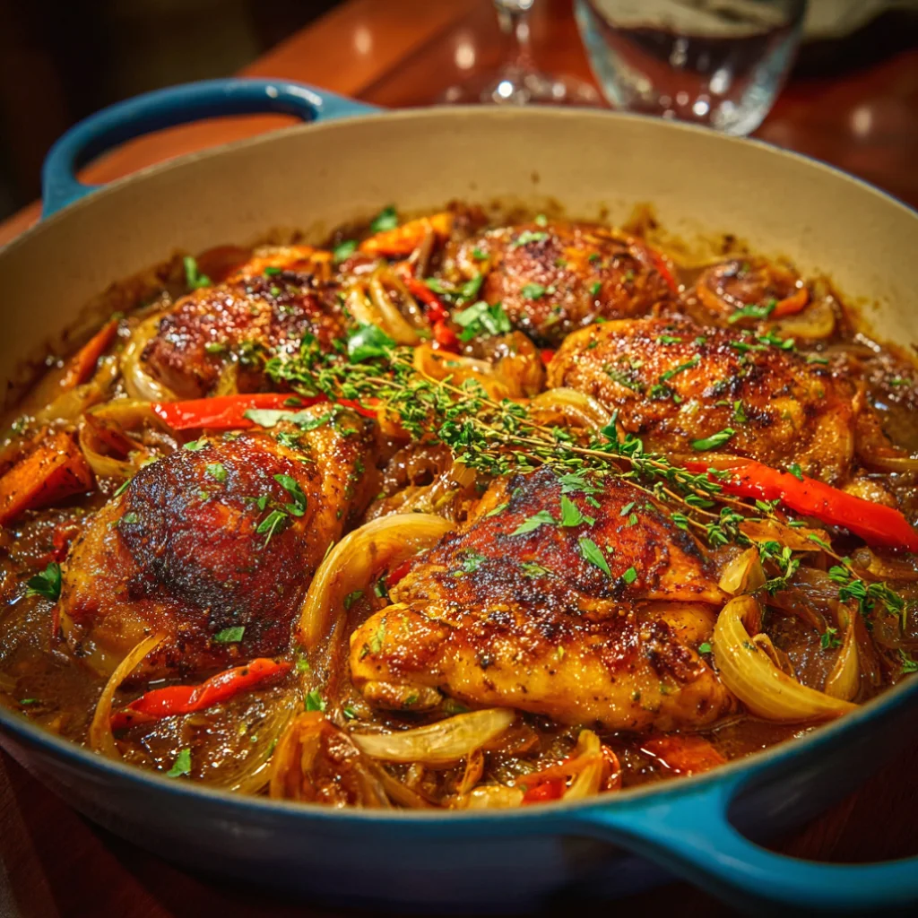 Braised Catalina Chicken