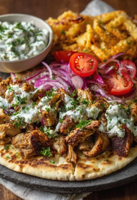 Chicken Shawarma with Garlic Sauce