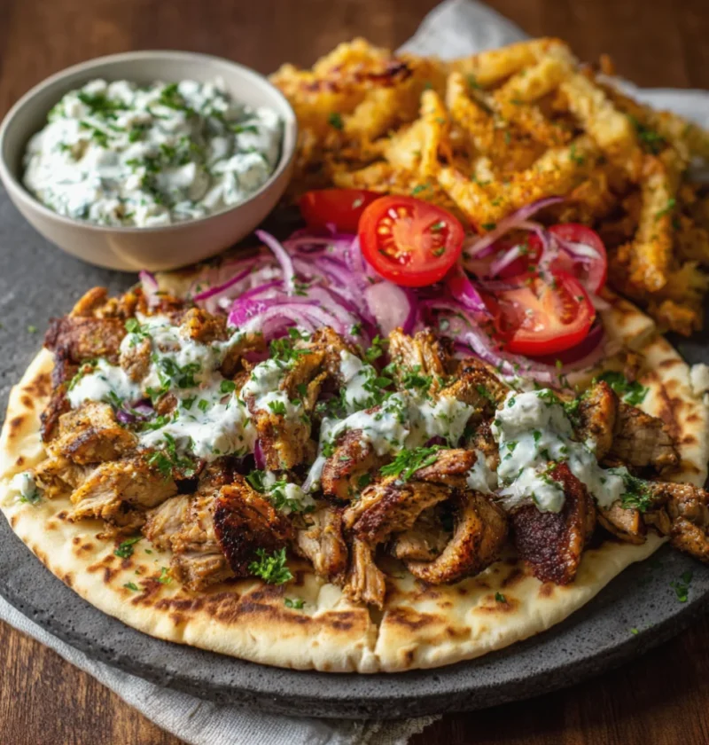 Chicken Shawarma with Garlic Sauce