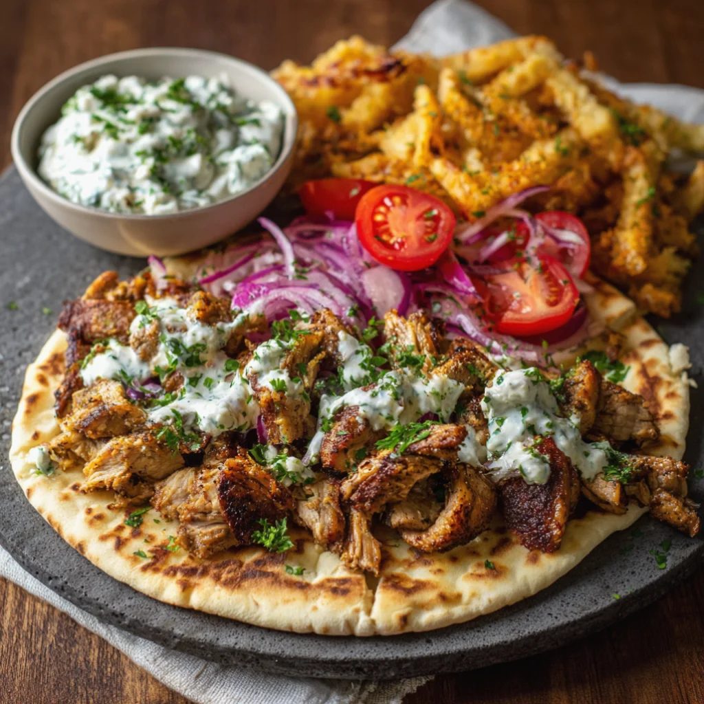 Chicken Shawarma with Garlic Sauce