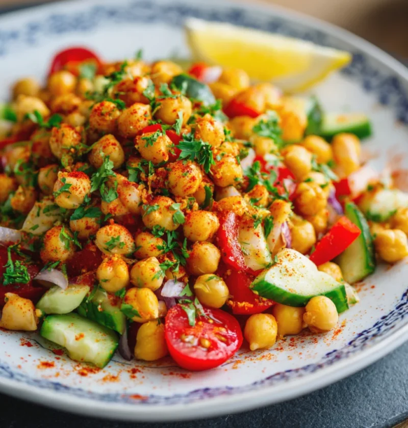 Chickpea Salad with Smoked Paprika