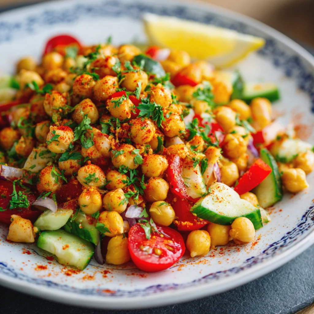 Chickpea Salad with Smoked Paprika