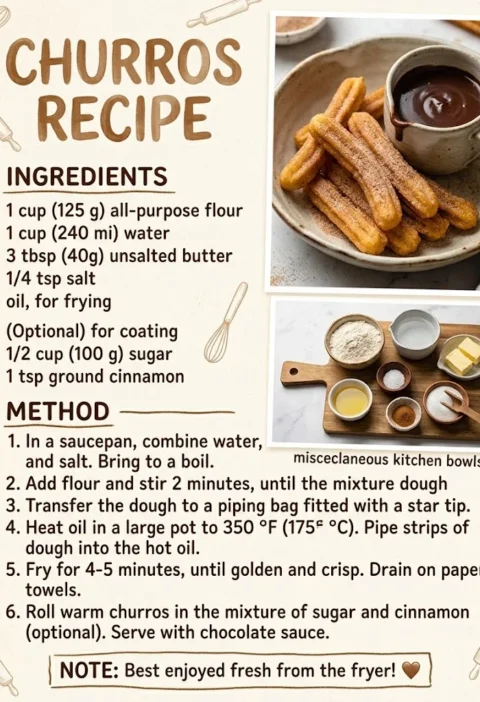 Churros Recipe