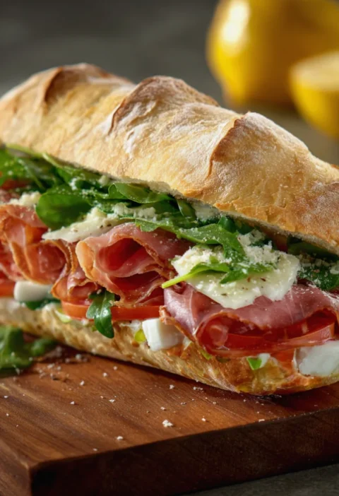 Classic Gourmet Ciabatta Sandwich