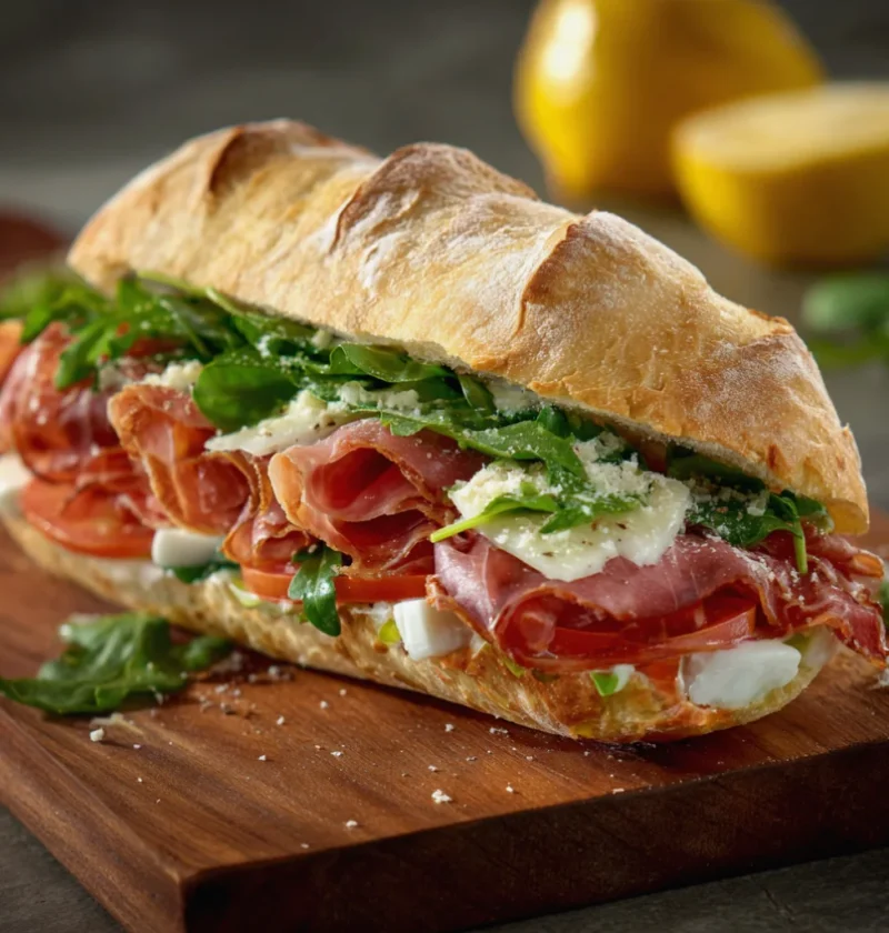 Classic Gourmet Ciabatta Sandwich