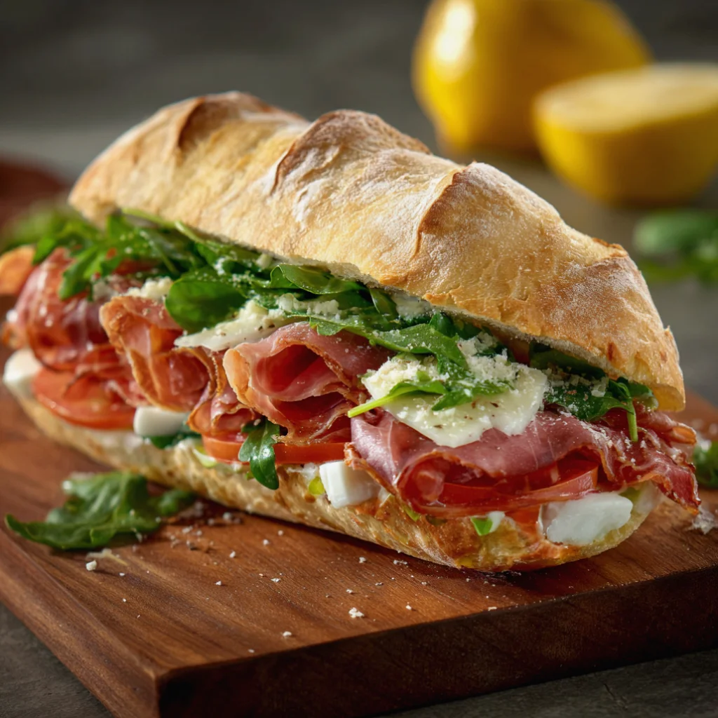 Classic Gourmet Ciabatta Sandwich