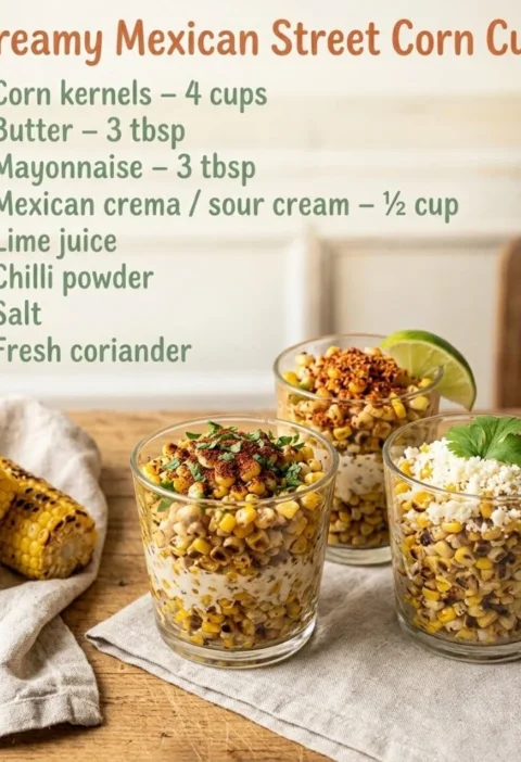 Creamy Mexican Street Corn Cup