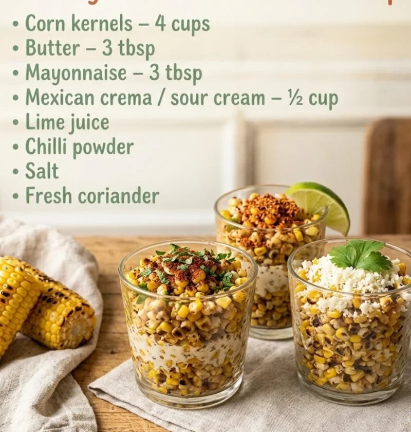 Creamy Mexican Street Corn Cup