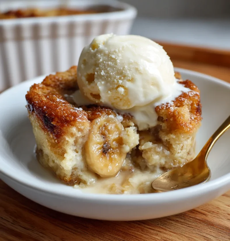 Easy Cobbler Recipe with Banana and Cream Cheese
