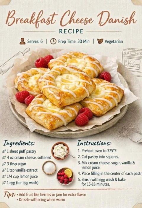 Flaky Cream Cheese Pastry