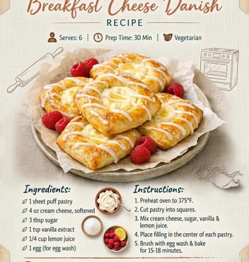 Flaky Cream Cheese Pastry