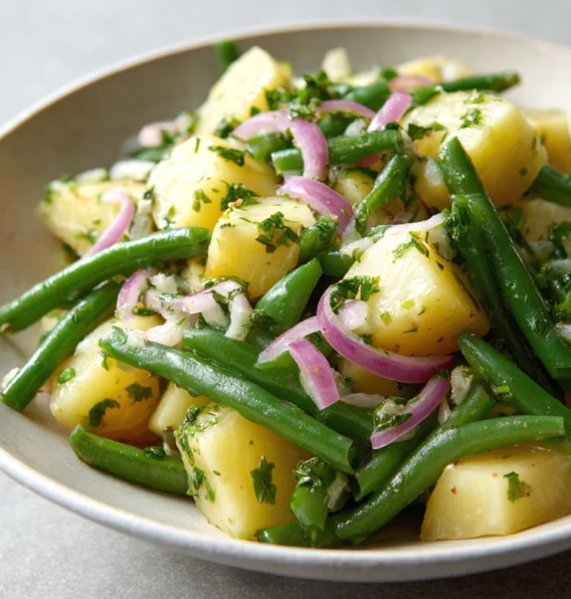 French Style Potato & Green Bean Salad