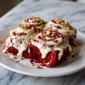 Heavenly Red Velvet Cinnamon Rolls Recipe