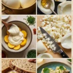 Fluffy Vanilla Cream Stuffed Toast