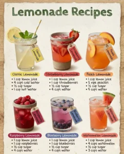 Lemonades Recipes
