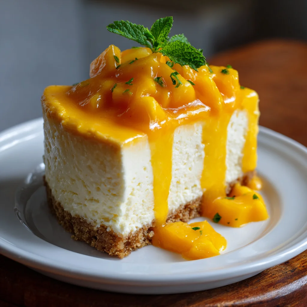 Mango Cheesecake