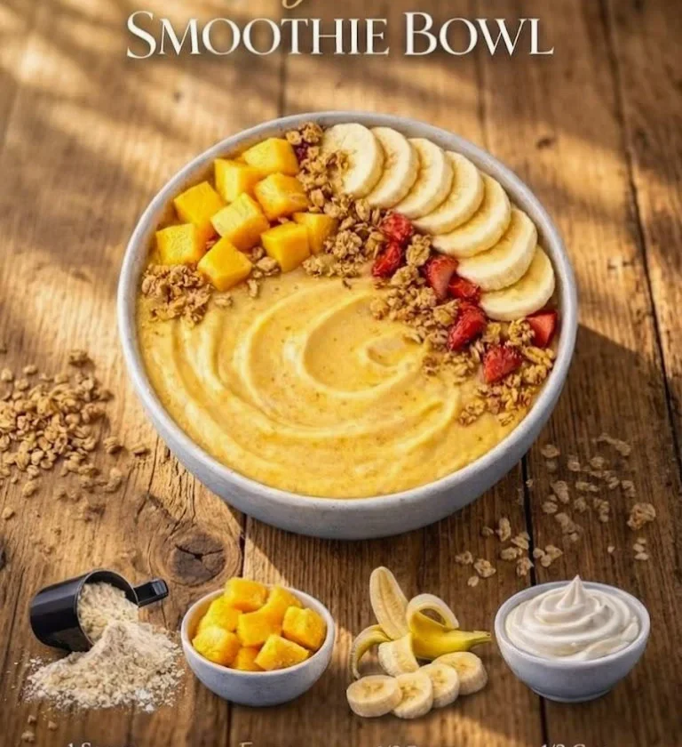 Mango Protein Smoothie Bowl