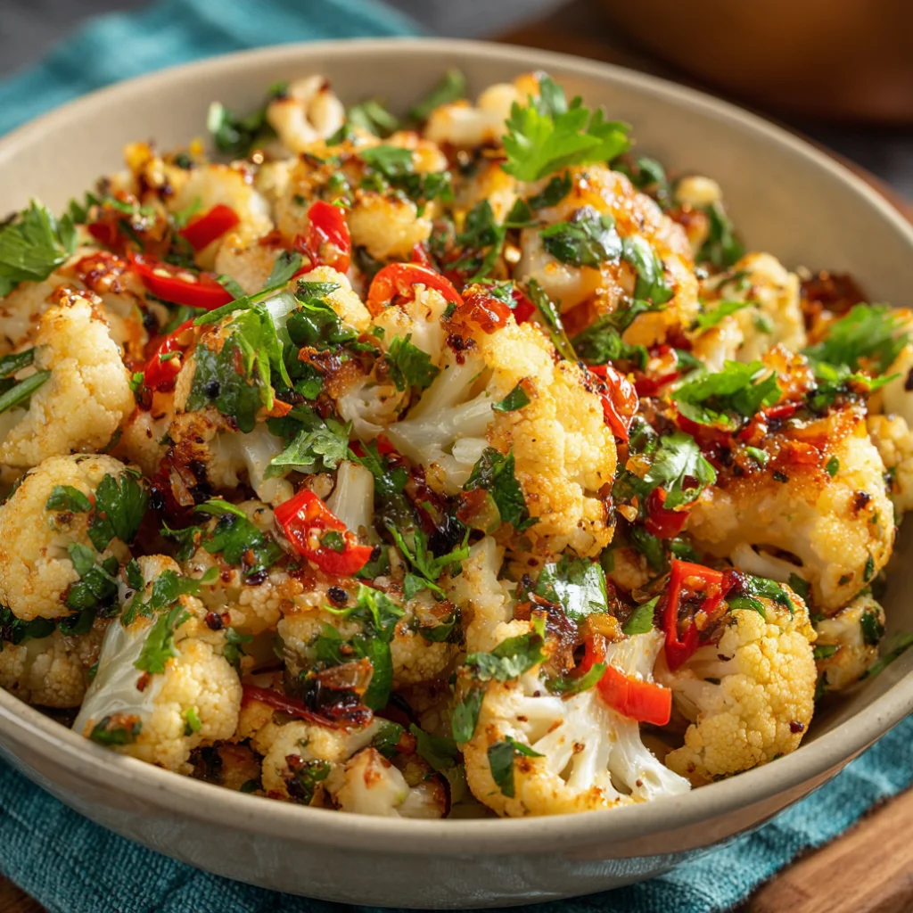 Marinated Cauliflower Salad