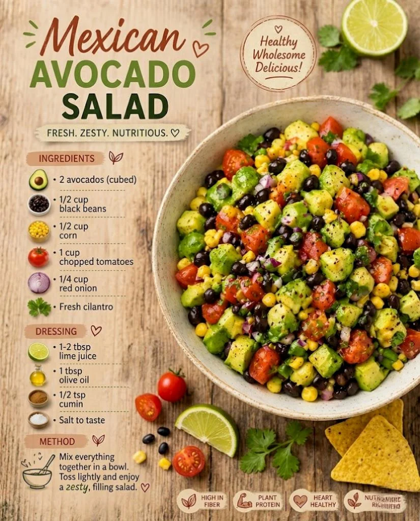 Mexican Avocado Salad