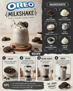 Milkshake Oreo