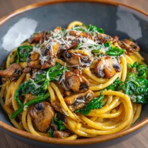 Miso Mushroom Bucatini