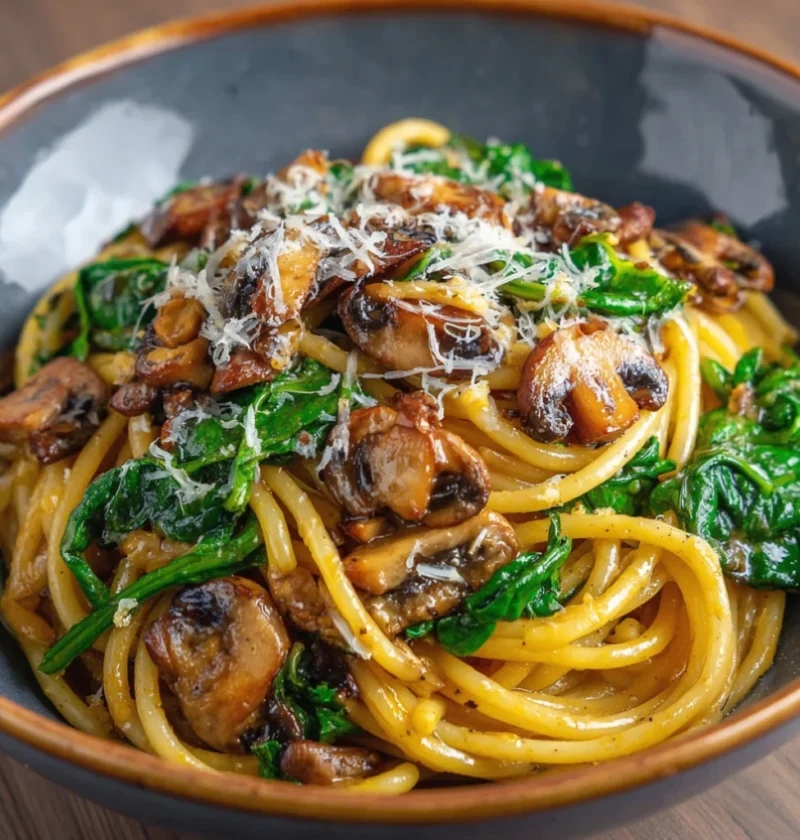 Miso Mushroom Bucatini