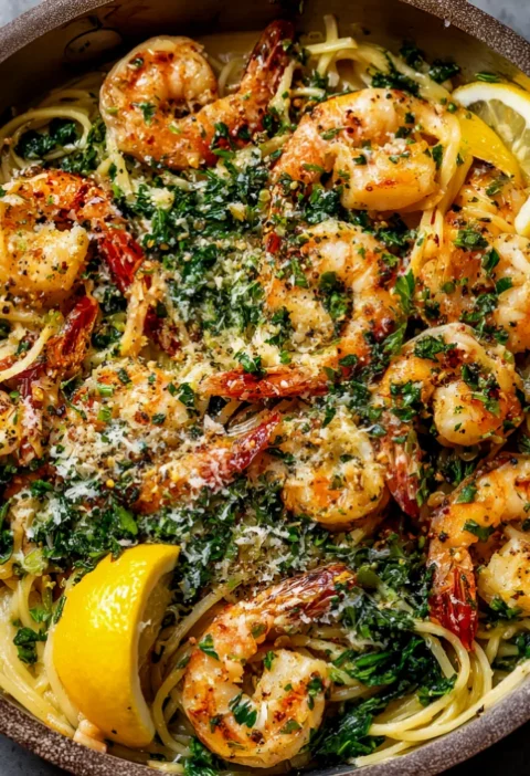 One-Pot Shrimp Scampi
