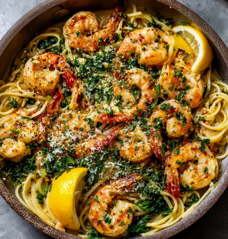 One-Pot Shrimp Scampi