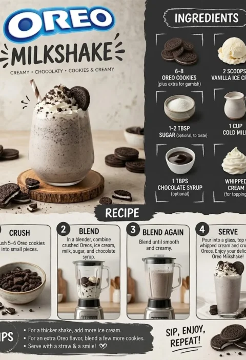 Oreo Milkshake