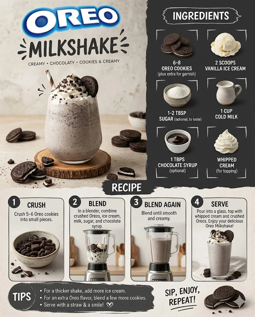Oreo Milkshake