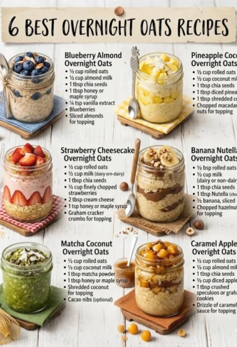 Overnight Oats Recipes