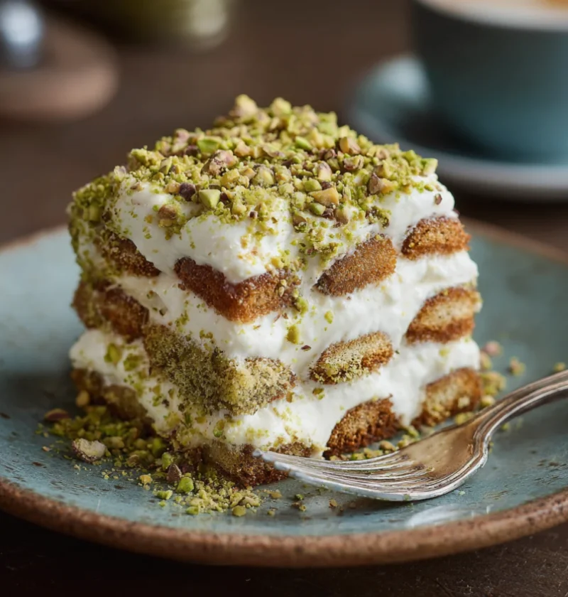 Pistachio Tiramisu