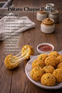 Potato Cheese Balls