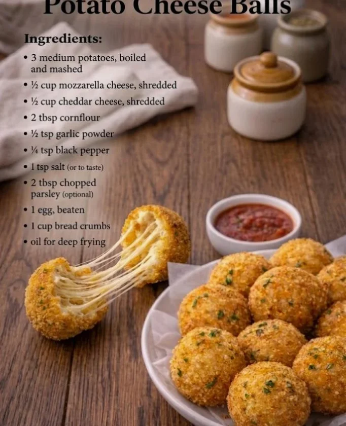 Potato Cheese Balls