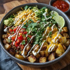 Potato Taco Bowl