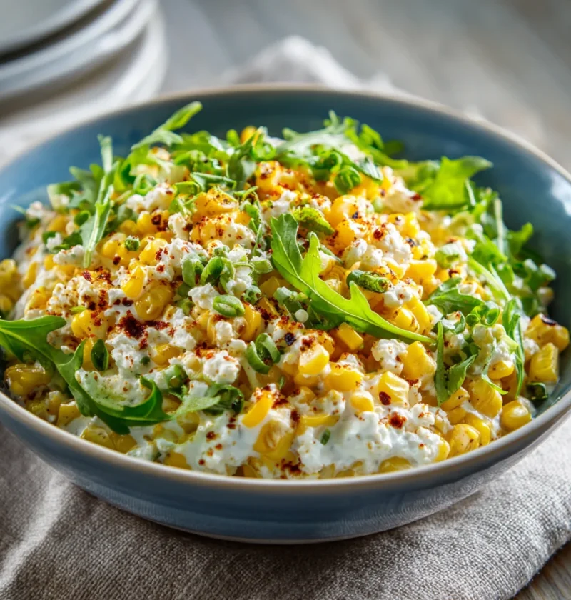 Street Corn Salad with Greek Yogurt