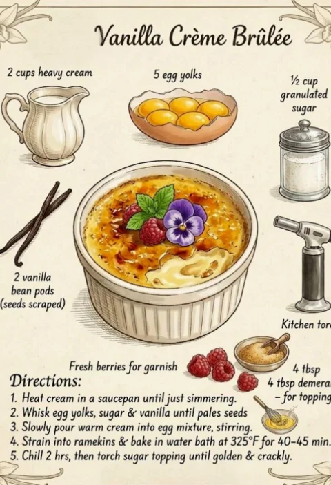 Vanilla Crème Brûlée