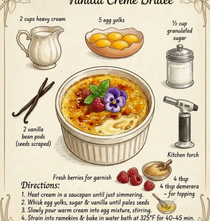 Vanilla Crème Brûlée