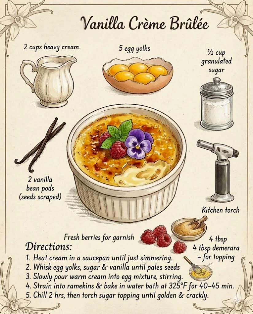 Vanilla Crème Brûlée