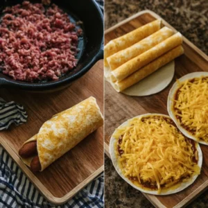 Wrap Meat and Cheese