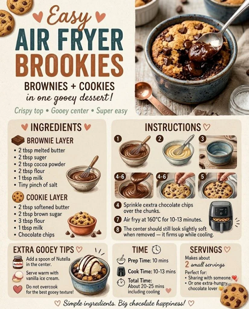 Air Fryer Brookies