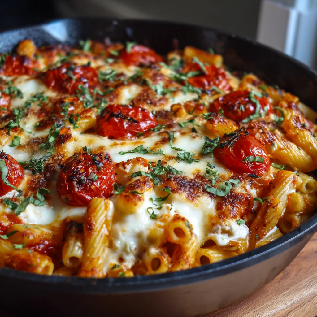 Baked Tomato Ricotta Pasta