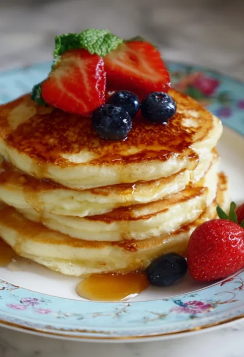 Classic American pancakes recipe