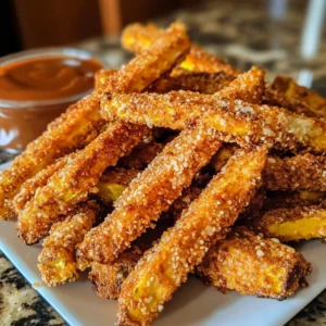 Crispy Parmesan Zucchini Fries