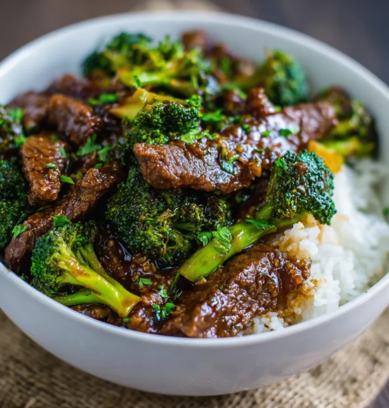 Crockpot Beef and Broccoli Stir Fry